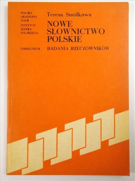 Nowe słownictwo polskie