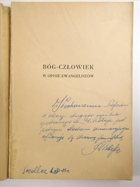 Bóg - człowiek w opisie Ewangelistów, 1950 r.