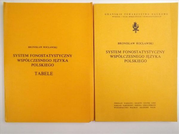 Racławski Bronisław - System fonostatystyczny współczesnego języka polskiego + Tabele