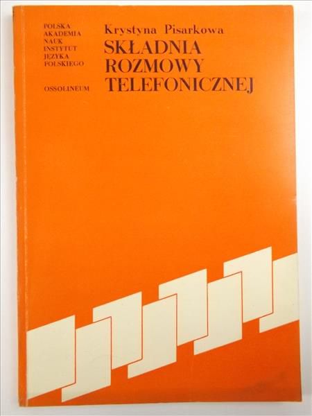 Składnia rozmowy telefonicznej