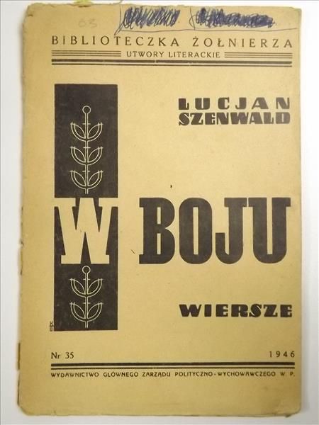 W boju. Wiersze, 1946 r.