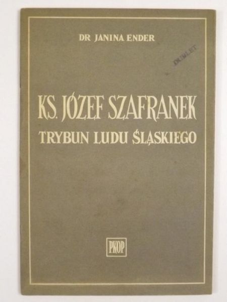 Ender Janina - Ks. Józef Szafranek
