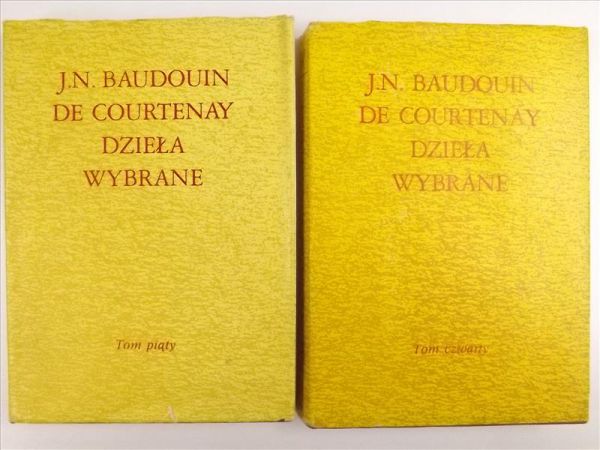 Baudouin J. N., De Courtenay - Dzieła wybrane, tom IV-V