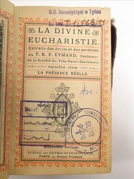 La Divine Eucharistie, 1923 r.