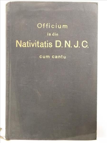 Officium in die Nativitatis D.N.J.C., 1915 R.