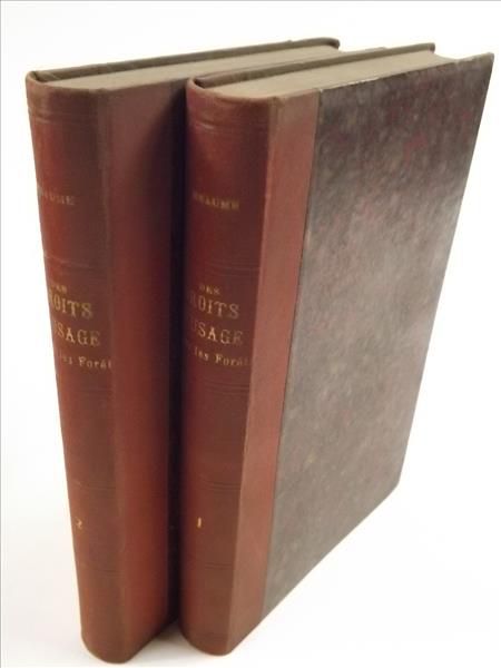 Des droites d'ussage, 2 t., 1851 r.