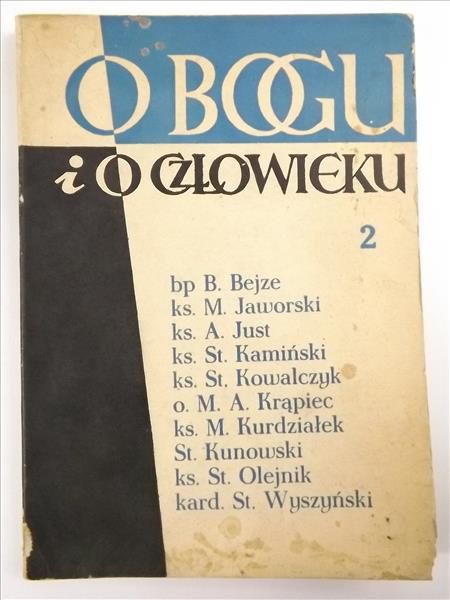 O Bogu i o człowieku. Tom 2