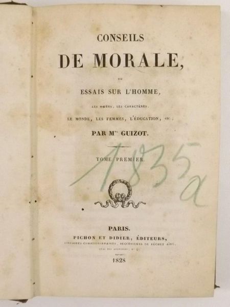 Consells De Morale, 1828 r.