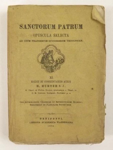 Hurter H. - Sanctorum Patrum, 1870 r.