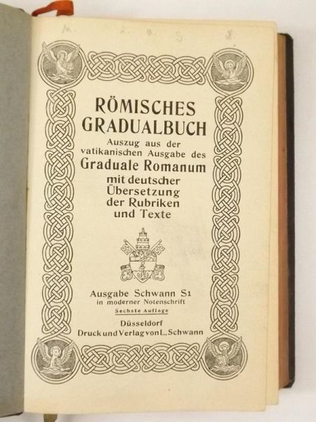 Romisches Gradualbuch, 1927 r.