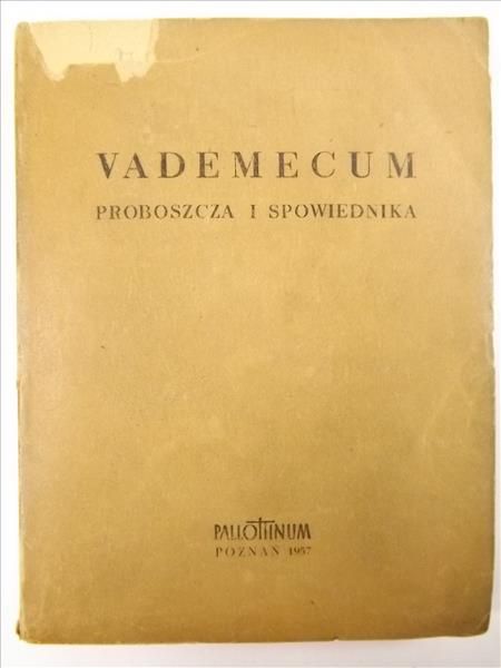 Karłowski, Nowicki - Vademecum proboszcza i spowiednika