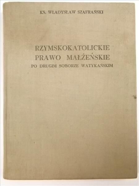 Rzymskokatolickie prawo małżeńskie