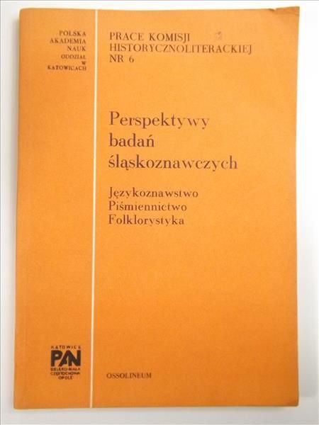 Perspektywy badań śląskoznawczych