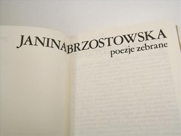 Poezje zebrane