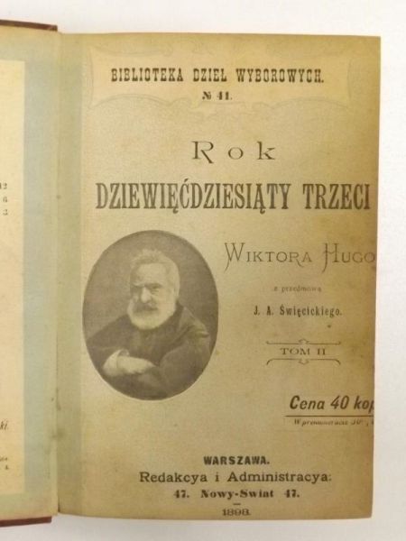 Rok dziewięćdziesiąty trzeci, 1898 r.