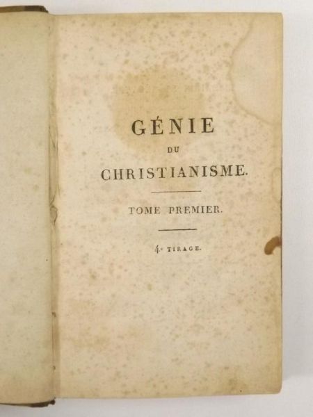 Genie Du Christianisme, 1809 r.