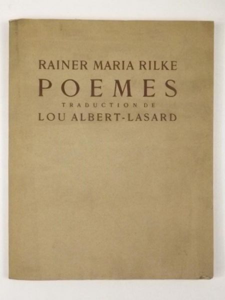Poemes traduction de Lou Albert-Lasard, 1937 r.