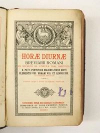 Horae Diurnae, 1911 r.