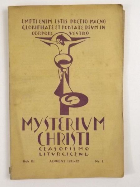 Mysterium Christi. Czasopismo Liturgiczne, Nr 1., 1931-32 r.