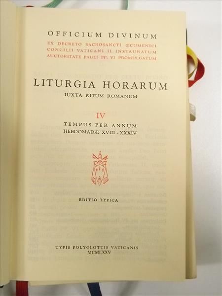 Liturgia Horarum. Iuxta Ritum Romanum, IV