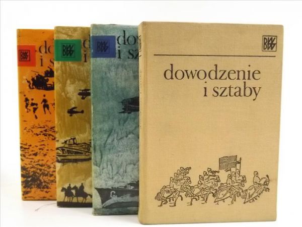 Dowodzenie i sztaby, tom 1-4
