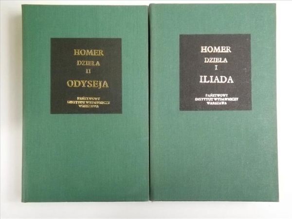 Dzieła T. I-II Iliada, Odyseja