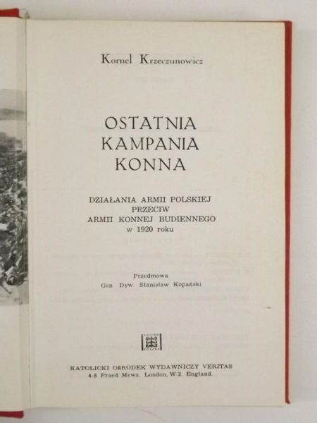 Ostatnia kampania konna