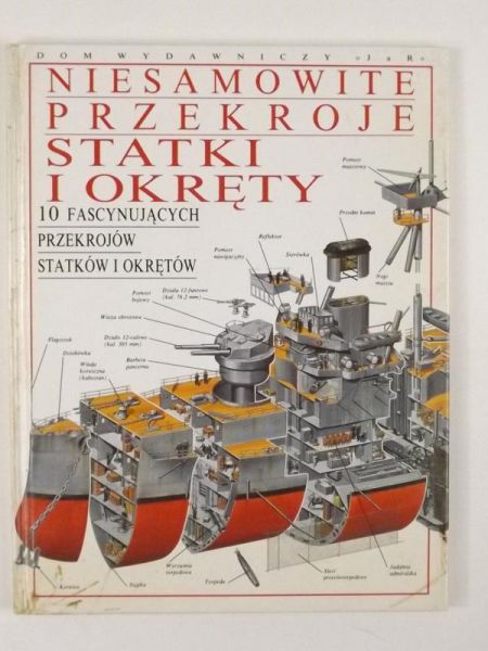 Niesamowite przekroje statki i okręty