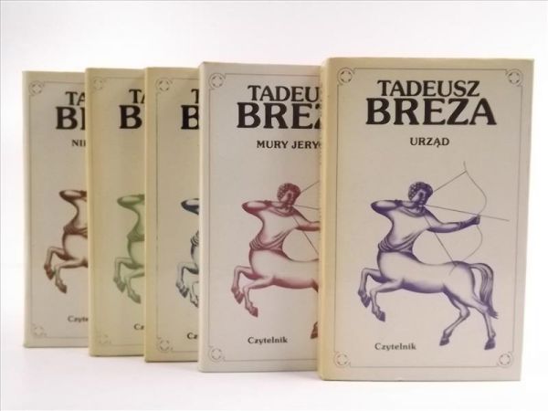 Breza Tadeusz - Dzieła, 5 tomów