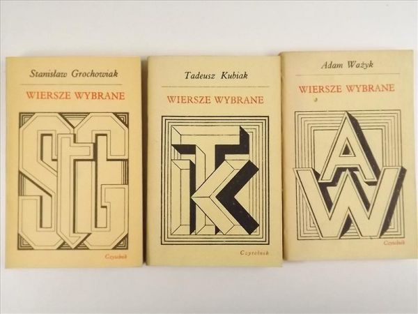 Wiersze wybrane, 3 tomy