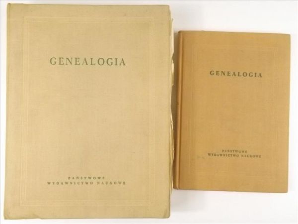 Dworzaczek Włodzimierz (opr.) - Genealogia, książka I, II.