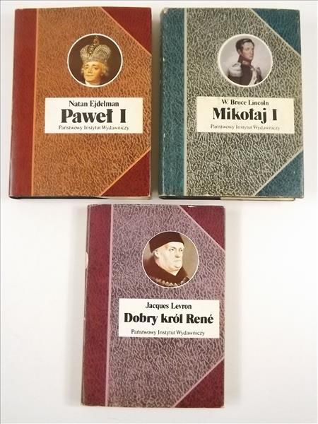 Biografie Sławnych Ludzi, 3 ksiązki