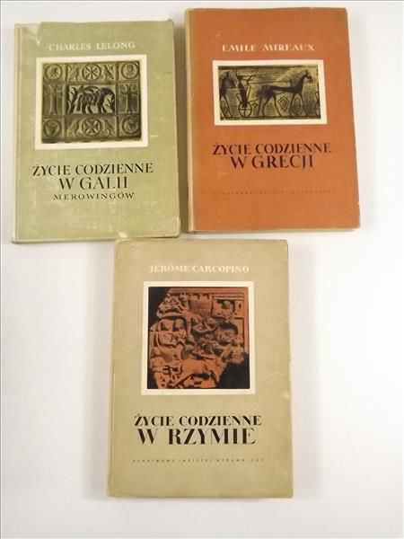 Życie codzienne w Grecji/Życie codzienne w Galii/Życie codzienne w Rzymie