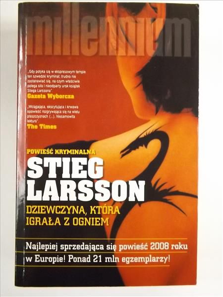 Larsson Stieg - Dziewczyna, która igrała z ogniem