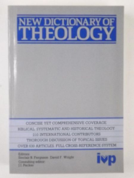 New dictionary of Theology