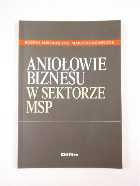 Aniołowie biznesu w sektorze MSP