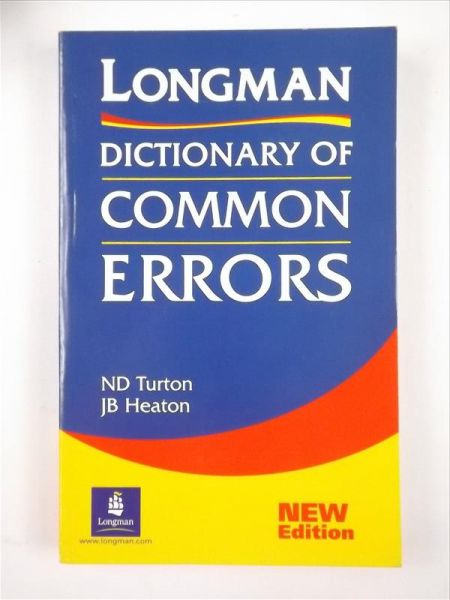 Longman Dictionary of Common Errors