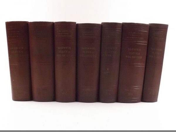 Karłowicz Jan, Kryński Adam - Słownik języka polskiego, reprint z 1900 r. VII tomów