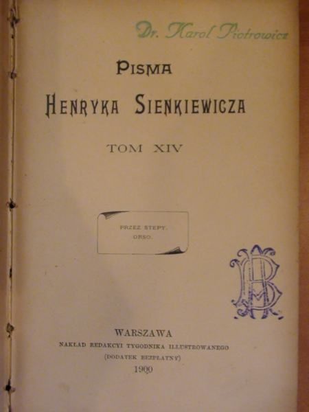 Pisma.Tom XIV, 1900 r.
