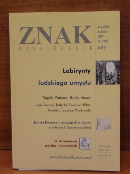 Znak Miesięcznik, luty (2) 2006, 609
