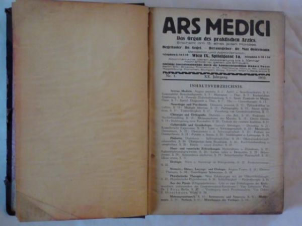 Ars Medici 1930 r.