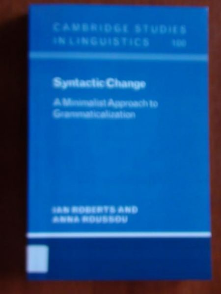 Syntactic Change