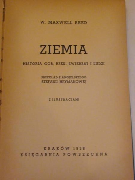 Ziemia, 1938 r.