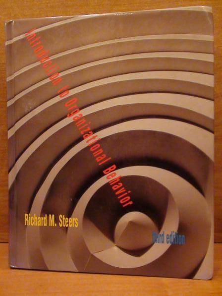 Introduction to organizational behavior