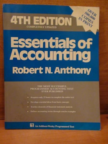 Essentials of accounting