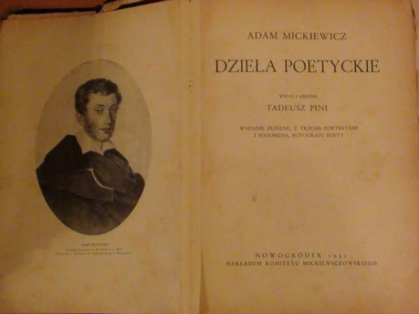 Mickiewicz Adam - Dzieła poetyckie (1932r.)