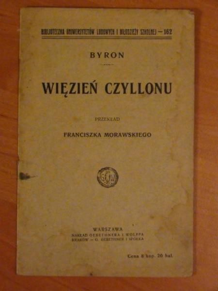 Byron - Więzień Czyllonu (antyk)