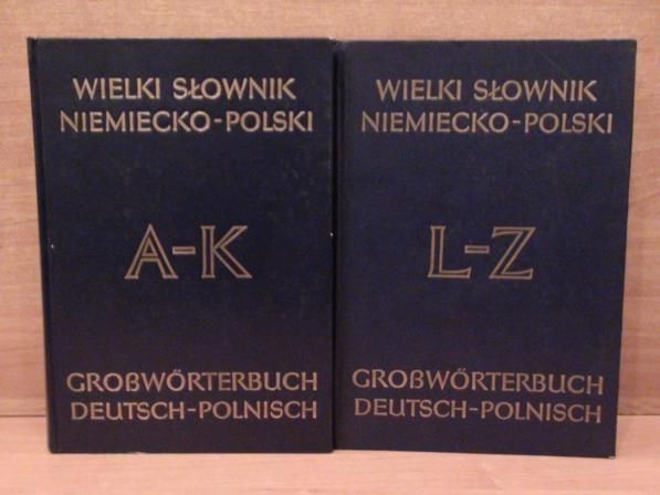 Piprek Jan,   - Wielki słownik niemiecko- polski tom I- II