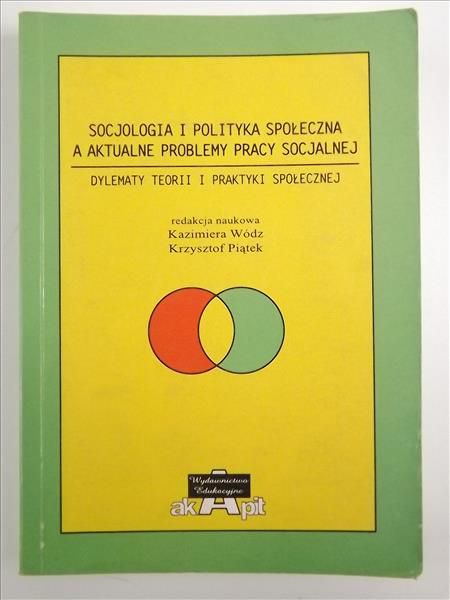 Socjologia i polityka społeczna, aktualne problemy pracy socjalnej