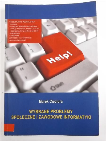 Cieciura Marek - Wybrane problemy społeczne i zawodowe informatyki